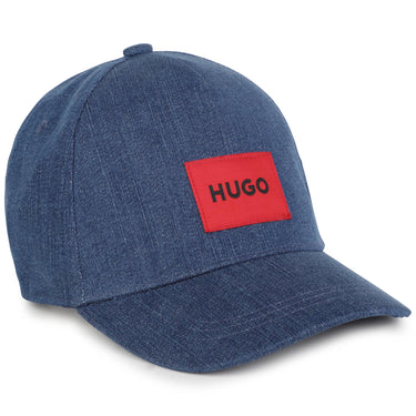 Gorra HUGO para niños y adolecentes mezclilla